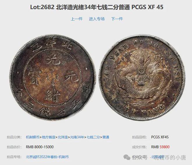 实价值到底是多少？AG真人北洋34真(图2)